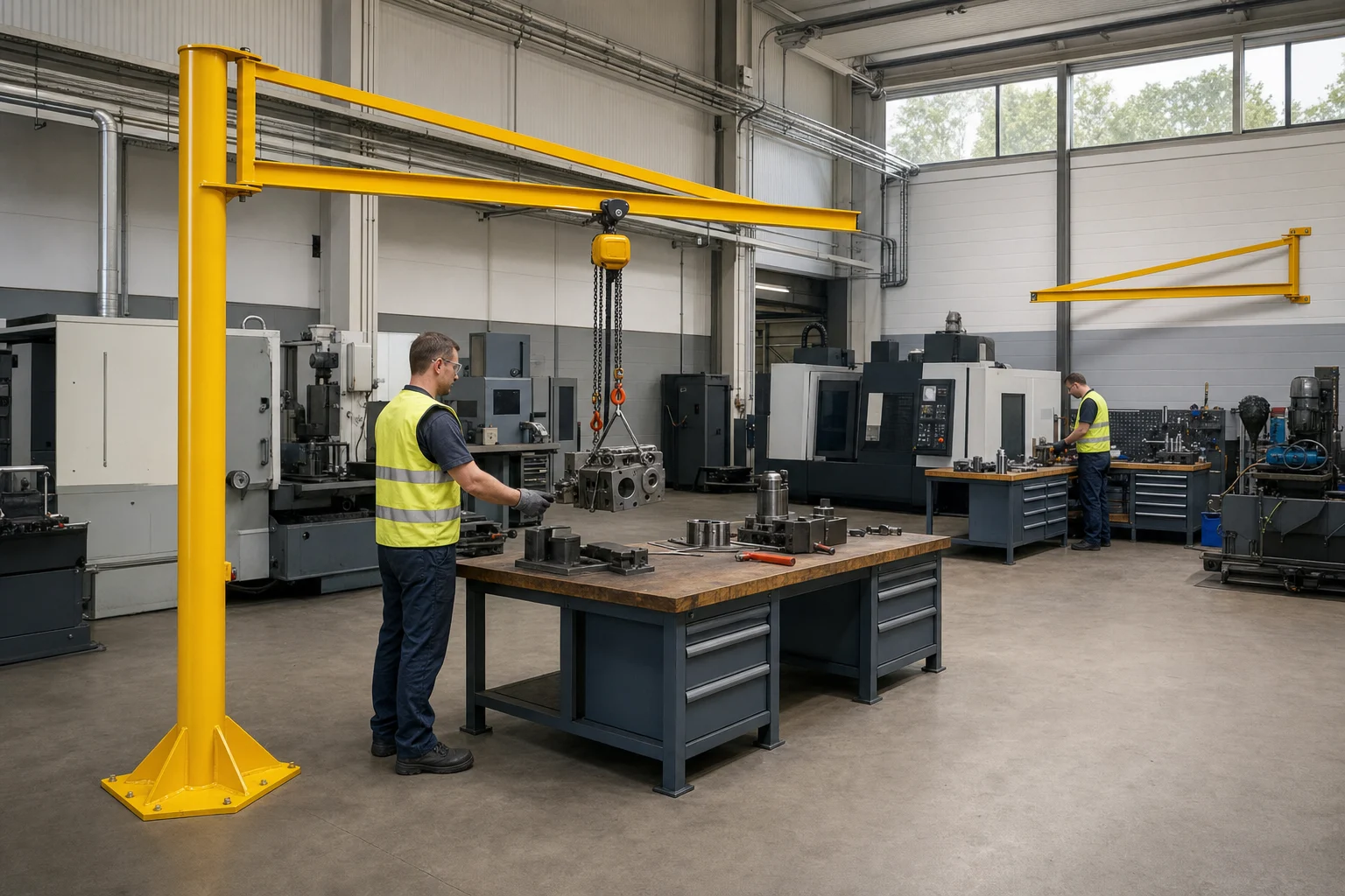 Jib crane buying guide: pillar, wall-mounted or 360°